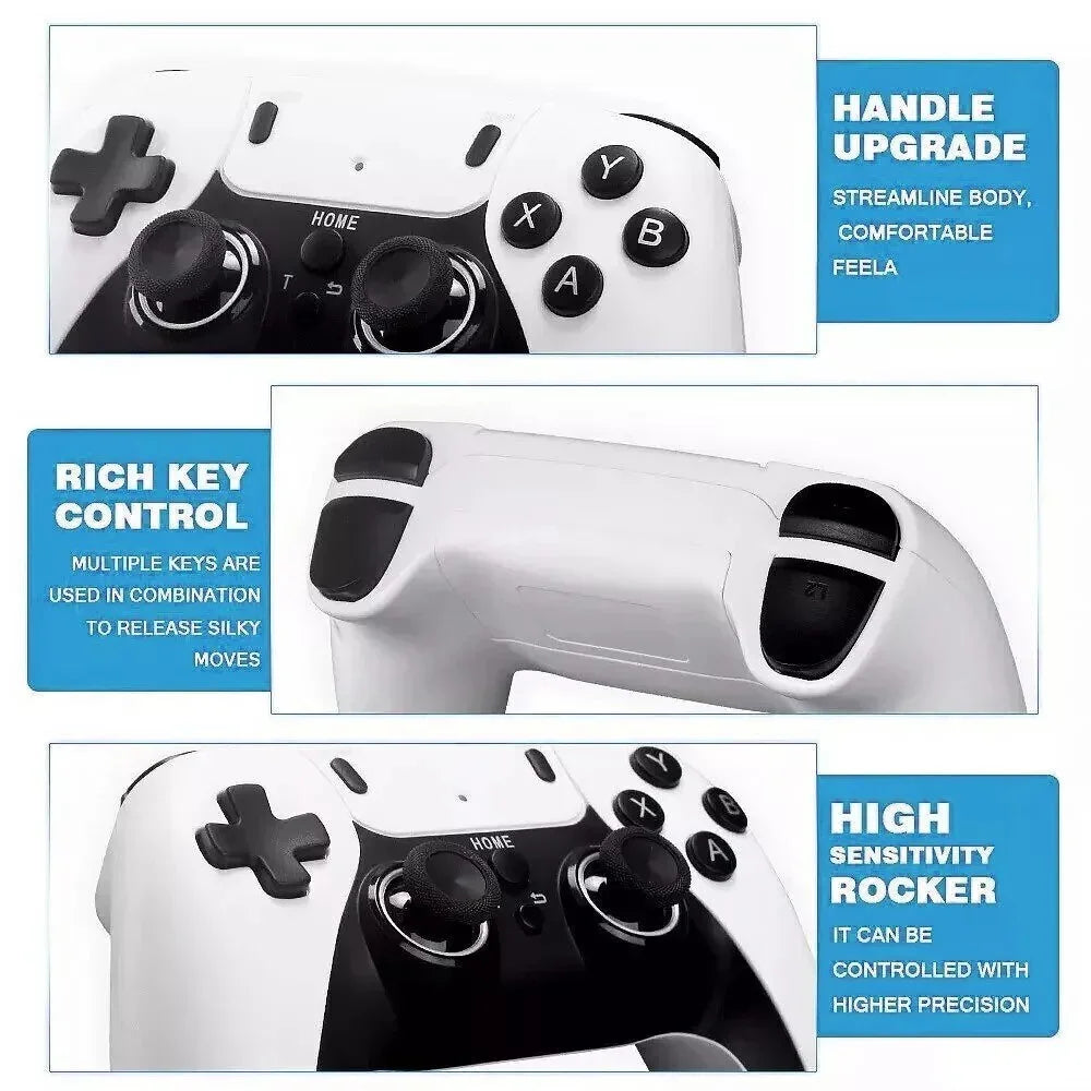 Retro Game Stick 4K – 60000+ Games, 2 Wireless Controllers, 256GB