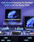 600W GaN³ 8 Ports Fast Charging Station USB&Type-C for iPhone, Laptops, MacBook
