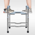 Upgrade Raised Toilet Seat 19.3"-25.2" 150kg Universal Toilet Riser for Elderly