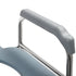 Upgrade 64-74cm Raised Toilet Seat Riser w/ Arms For Elderly Handicap Bathroom