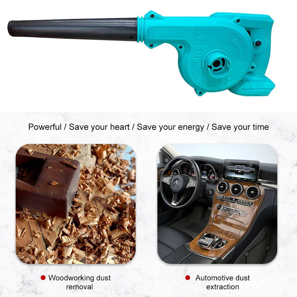 Cordless Variable‑Speed Blower – 18–21V Powerful Dual‑Purpose Dust Cleaner