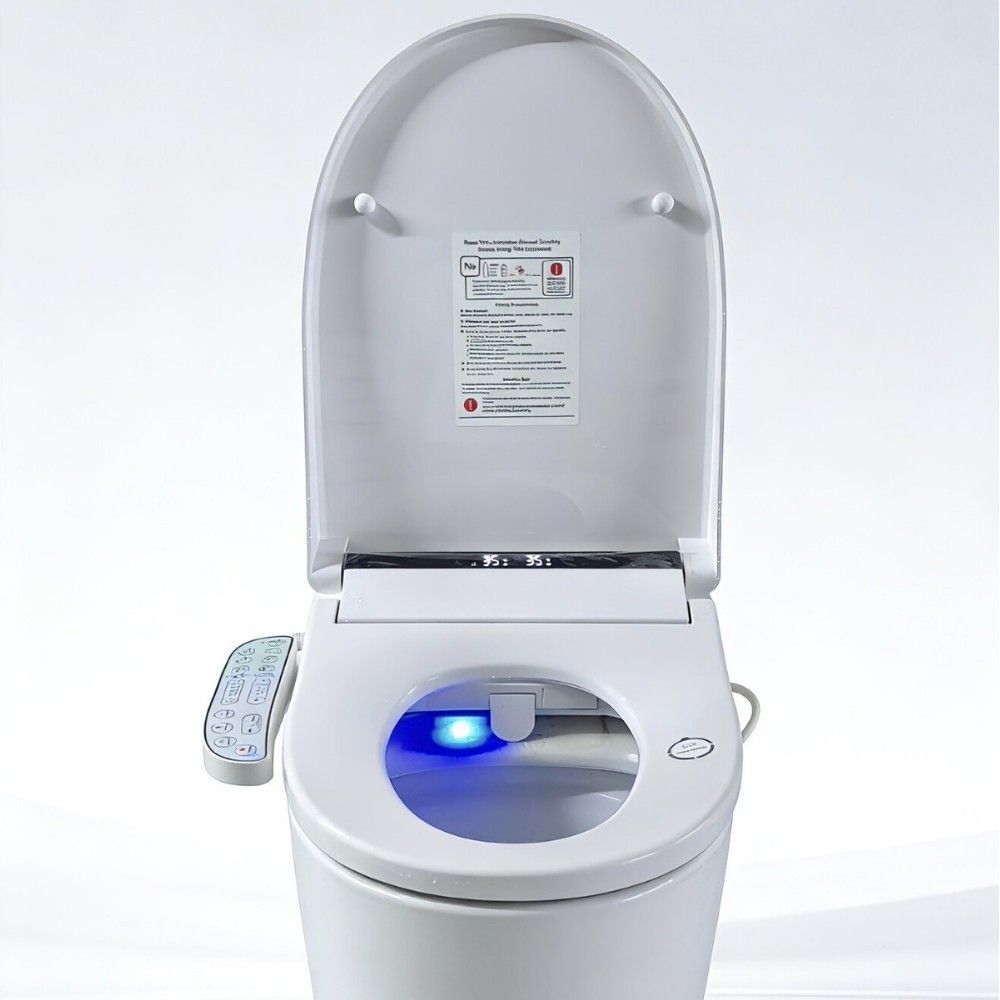 Electric Heated Bidet Toilet Seat Warm Water Wash Dryer Dual Nozzle Washlet AU