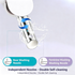 Electric Heated Bidet Toilet Seat Warm Water Wash Dryer Dual Nozzle Washlet AU
