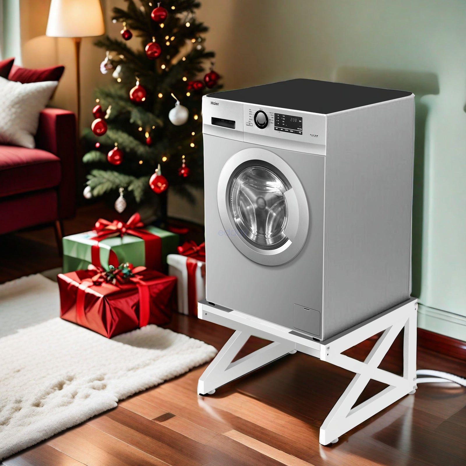 Washing Machine Pedestal Raiser Laundry Dryer Stand Base Holder 120kg Anti Slip