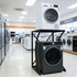 ORIGINAL Dryer Stand Maxi: Portable Dryer Rack Heavy Duty Steel Capacity Black for Washer/Dryer/Mini Fridge
