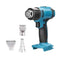 Cordless 2200W Heat Gun for Makita 18V Battery with 3 Nozzles