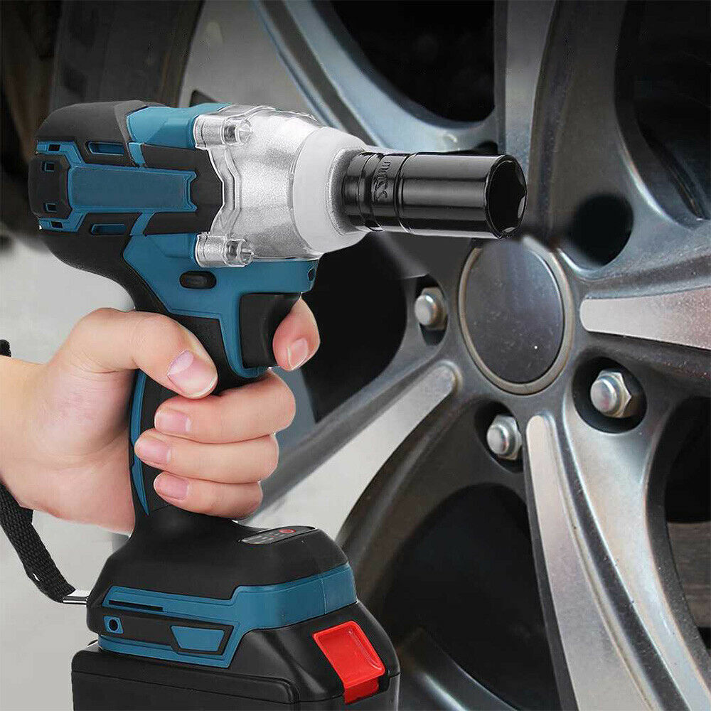 Cordless Electric Impact Wrench Brushless Rattle Gun 1/2