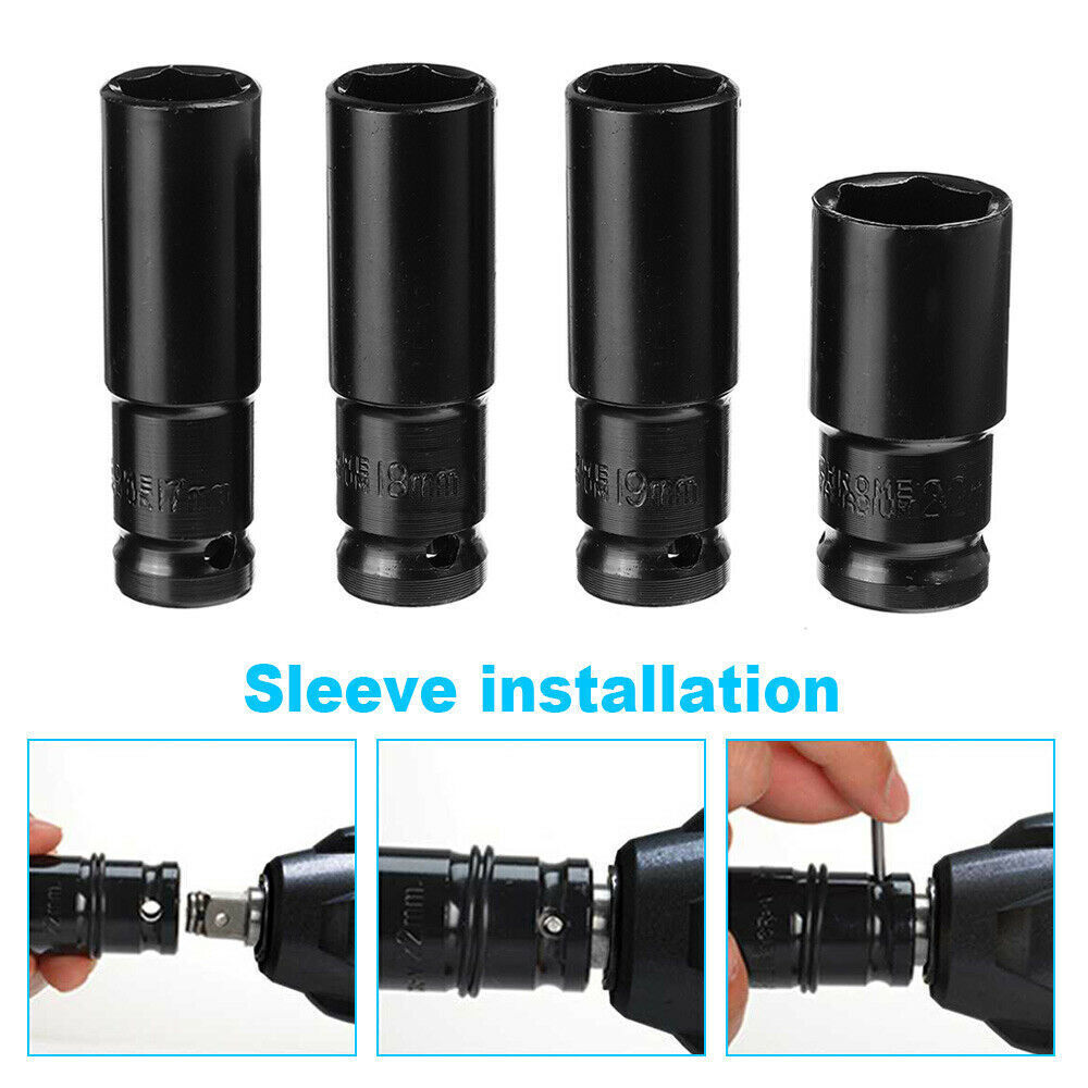 Cordless Electric Impact Wrench Brushless Rattle Gun 1/2