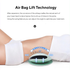AirBag Heated Lumbar Traction Lower Back Massager & Stretcher EMS Therapy Remote