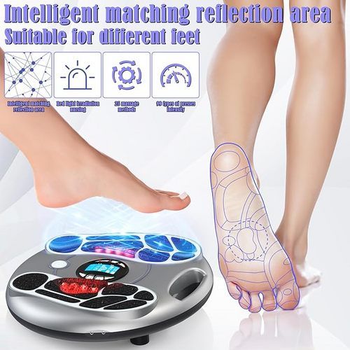 EMS TENS Foot Massager Electric Muscle Stimulator Remote Timer Leg Relaxation AU