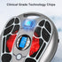 EMS TENS Foot Massager Electric Muscle Stimulator Remote Timer Leg Relaxation AU