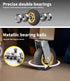 4X 6" / 150mm Heavy Duty Swivel Caster Wheels Castor 1000KG Load,2 with Brakes