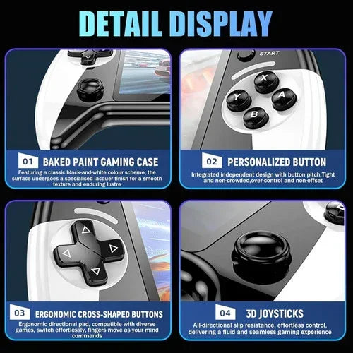 Handheld X9 Retro Game Console 5.5 Inch IPS Screen,Video Games,30000+ Games