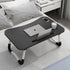 Black Laptop Stand Table Foldable Desk Computer Study Bed Adjustable Cup Slot Tray