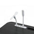 Black Laptop Stand Table Foldable Desk Computer Study Bed Adjustable Cup Slot Tray/linght and Fan