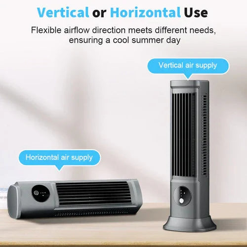 Air Conditioner Fans Portable Cooling Ace with 3 Speeds Tower Fan Quiet Desk