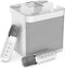 Sliver Karaoke Machine with 2 Wireless Microphones Bluetooth-Compatible 5.0 for Parties