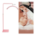 Pink Half Moon Floor Fill Lamp for Salon Tattoo Eyelash Makeup Beauty LED Lash Light