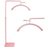 Pink Half Moon Floor Fill Lamp for Salon Tattoo Eyelash Makeup Beauty LED Lash Light