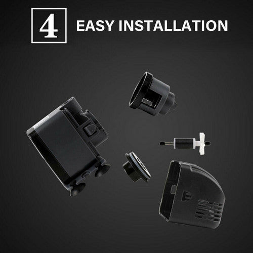 24W Adjustable Flow Aquarium Pump Water Submersible Fish Tank Fountain Pond Marine