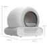 65L Remote Control Automatic Self Cleaning Cat Litter Box Smart App Easy-Clean