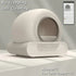 65L Remote Control Automatic Self Cleaning Cat Litter Box Smart App Easy-Clean