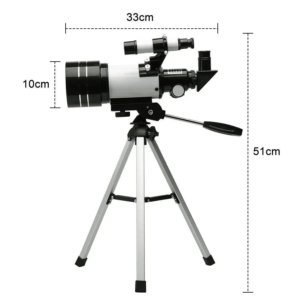 Astronomical Telescope 150x With Tripod Phone Adapter Monocular Moon Observation