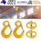 2X 8mm Hammerlock+ Eye Sling Hook Safety Chain Caravan Trailer connecting Extend