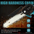 Mini Chainsaw – 18V, 5500mAh Batteries, One‑Hand Use, Copper Motor, Safety Lock