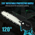 Mini Chainsaw – 18V, 5500mAh Batteries, One‑Hand Use, Copper Motor, Safety Lock