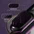 Pink Hair Straightener Brush Travel Mini Rechargeable Hair Styler Fast Heating