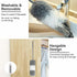 2PCS Duster Extendable Telescopic Microfibre Duster with Stainless Steel Pole