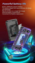 20000+ Games R36H Portable Video Game Consoles Retro Handheld Game Console purple