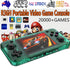 20000+ Games R36H Portable Video Game Consoles Retro Handheld Game Console Green