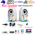 Wired Mini Gaming Speakers with 3.5mm, Portable Computer Mini Speakers for Music