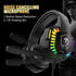 Gaming Keyboard & Mouse & Headset & Mousepad Set RGB Backlit Wired for PC Laptop