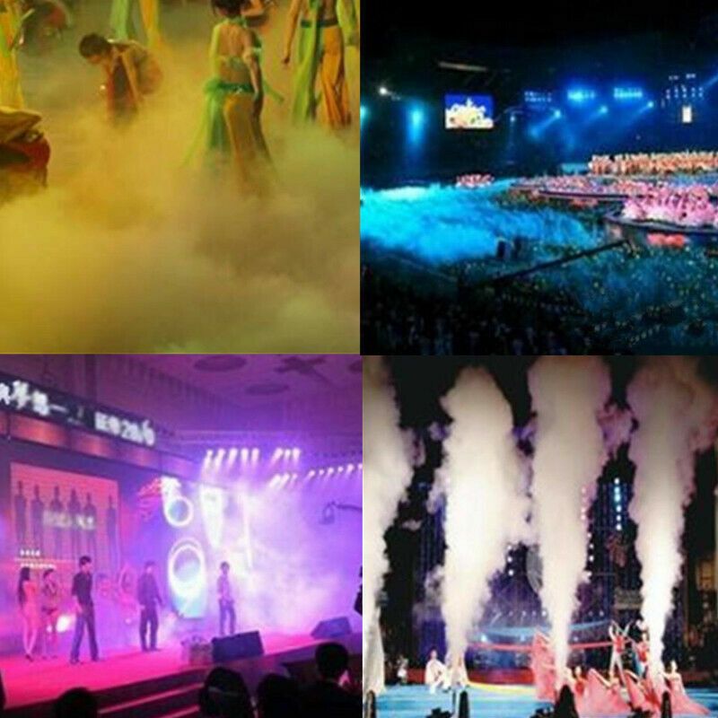 500W Fog Smoke Machine RGB LED Wireless Remote Party Disco Halloween Fogger