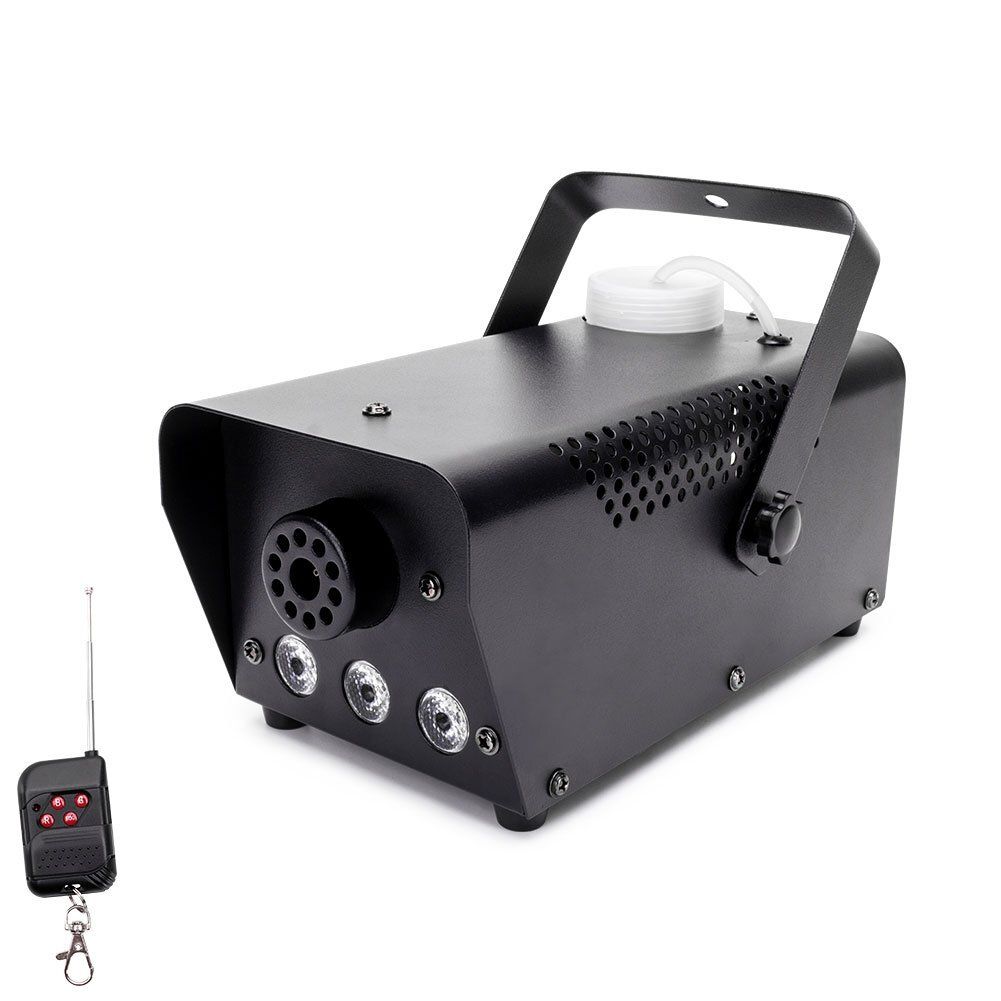 500W Fog Smoke Machine RGB LED Wireless Remote Party Disco Halloween Fogger