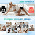 Cordless Heated Knee Massager Air Compression & Vibration Infrared Knee Therapy