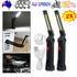 Portable COB LED Work Light Car Garage Mechanic USB Rechargeable Torch Lamp AU