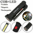 Portable COB LED Work Light Car Garage Mechanic USB Rechargeable Torch Lamp AU