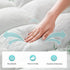 Bamboo Pillowtop Mattress Topper Luxury Bedding Mat Pad Protector Cover King 183 x 203 cm