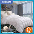 Goose Feather Down Quilt 500 GSM Duvet Doonas Queen:210x210cm