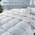 Goose Feather Down Quilt 700 GSM Duvet DoonasQueen:210x210cm