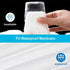 100% Terry Cotton Fitted Mattress Protector Waterproof King