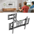 Full Motion Wall Mount TV Bracket Swivel & Tilt LED17 32 40 43 50 55 60 65 70 75 Double arm
