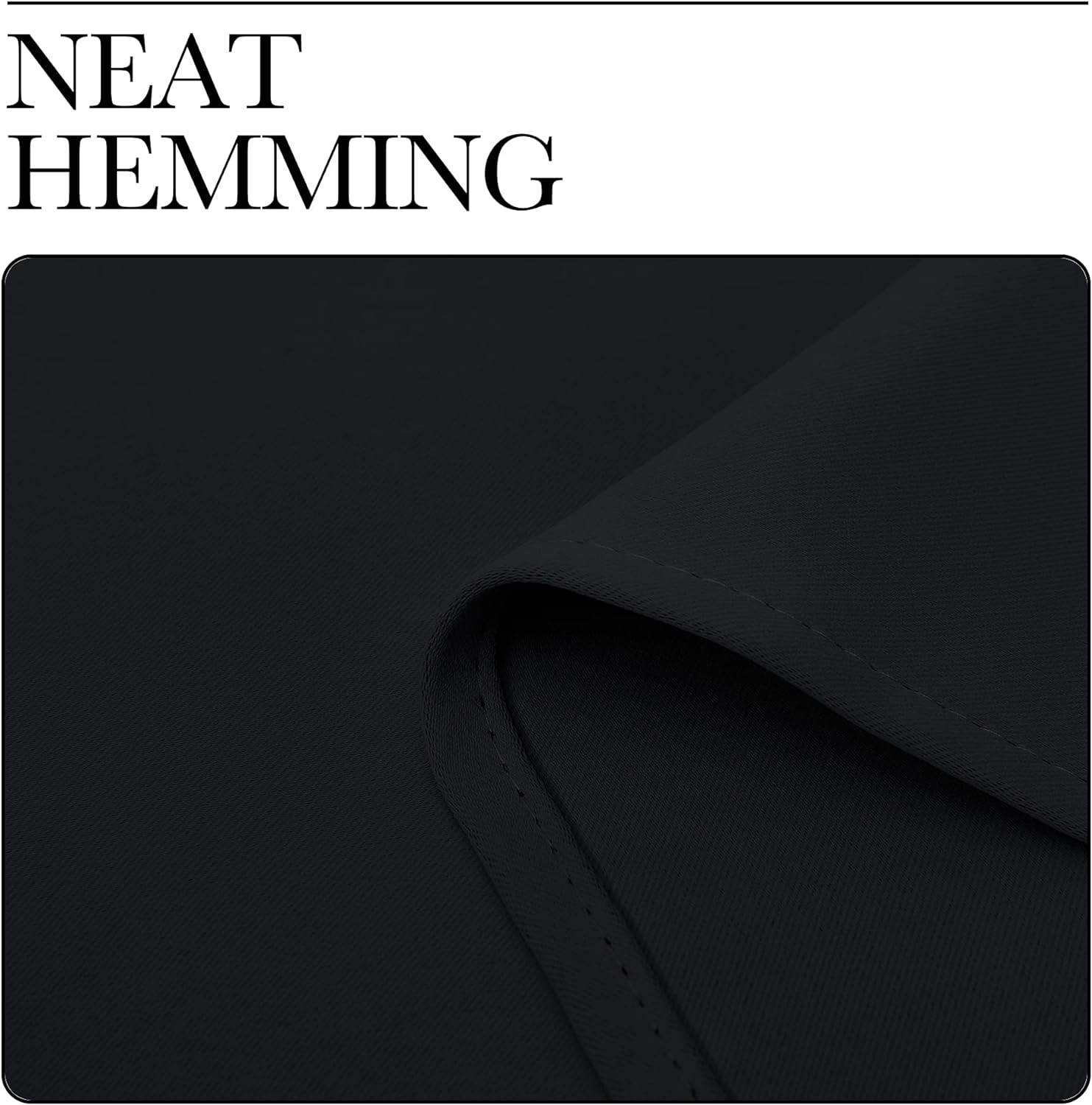 2X Blockout Curtains 100% Blackout Window Curtain Draperies Pair Eyelet 3 Layers 132CM(W) x 160CM(D)