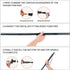 Multifunctional Hiking Trekking Poles Lightweight Collapsible Walking Stick AU