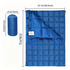 Down Camping Blanket Camping Hiking Puffy down Blanket Packable Lightweight Blue