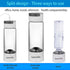 Hydrogen Water Generator Bottle SPE PEM Technology Machine - H2 Inhalation